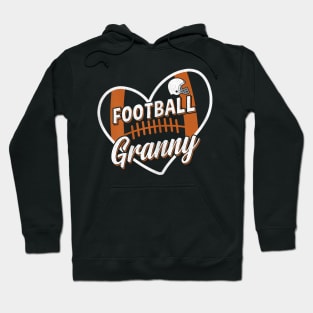 Football Grandma Granny Hoodie